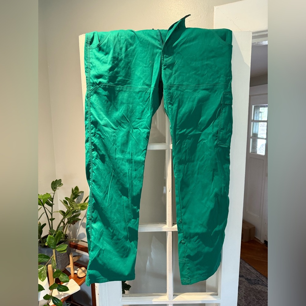 Prana Vibrant Green Cargo Pants
